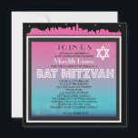 CLASSIC BROADWAY Bat Mitzvah Invitation-with Star Invitation<br><div class="desc">WELCOME! All my designs are ONE-OF-A-KIND original pieces of artwork designed by me! You can only find them here! I can add you child's hebrew name to the invite,  just ask me how. Email me anytime at  Marlalove@hotmail.com</div>