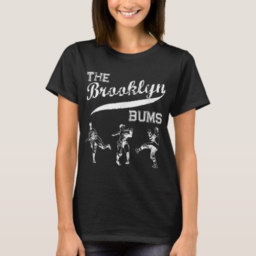 Classic Brooklyn Bums New York Baseball Fan Retro  T_Shirt