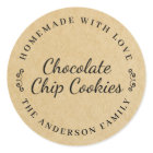 Classic Brown Kraft Personalized Baking Gift