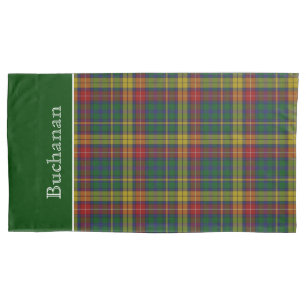 Classic Buchanan Tartan Plaid King Pillow Case