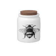 Classic Bumble Bee Candy Jar
