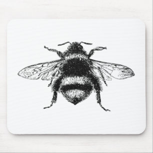 Classic Bumble Bee Mouse Pad