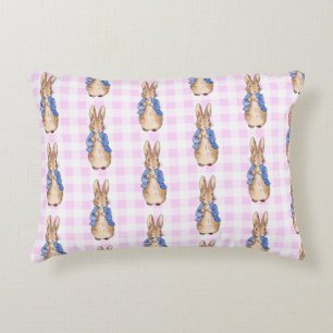 Classic bunny rabbit accent pillow
