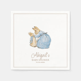 Classic Bunny Rabbit Baby Shower Napkins