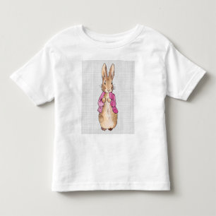 Classic bunny rabbit pink jacket toddler t-shirt