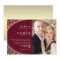 Classic Burgundy and Gold Photo Wedding