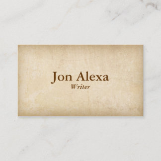 Classic Business Card