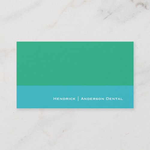 Classic Business Card for Dental, other.