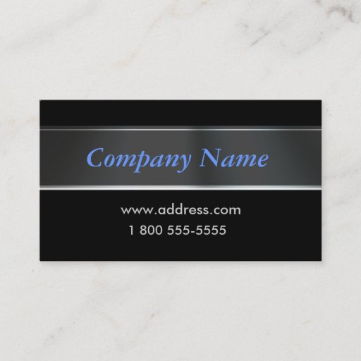 Customizable Classic Business Cards