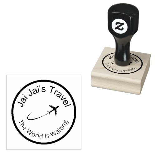 Classic Business Logo Rubber Stamp