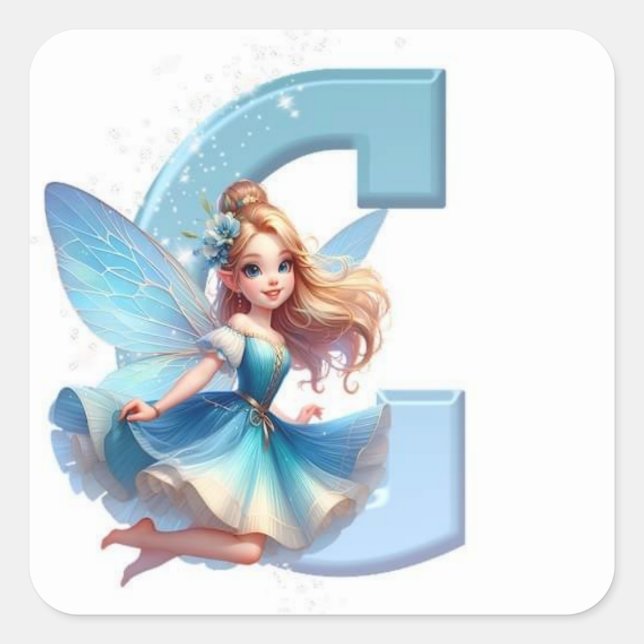 Classic 'C' Symbol Sticker - Add Timeless Charm  (Front)