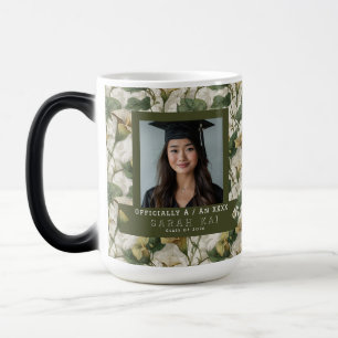 Classic Calla Lilies Print Graduate Class Of Color Morph Mug
