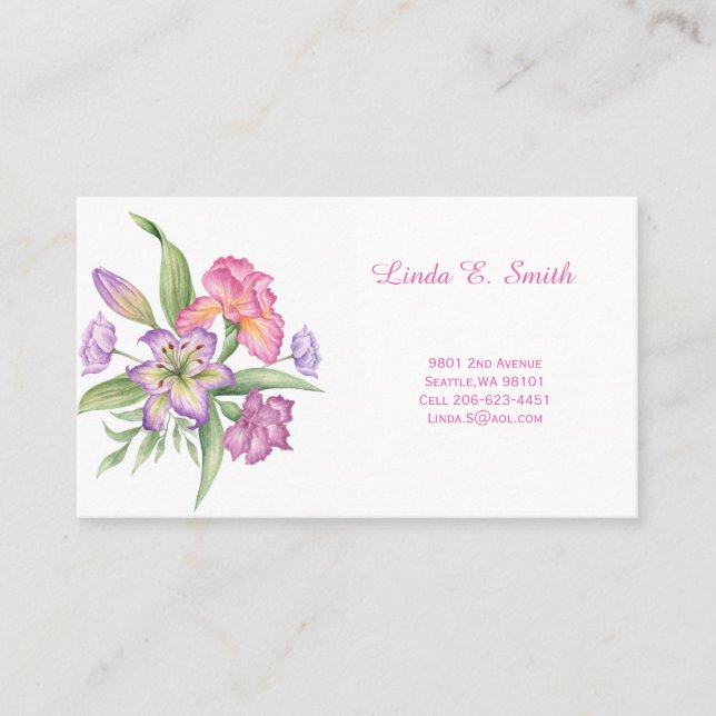 Classic Calling Card (Front)