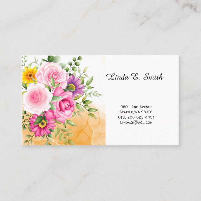 Classic Calling Card (Front)