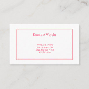 Classic Calling Card