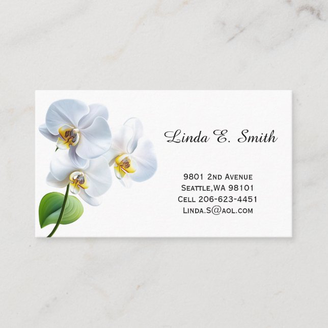 Classic Calling Card (Front)