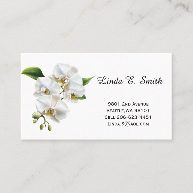 Classic Calling Card (Front)