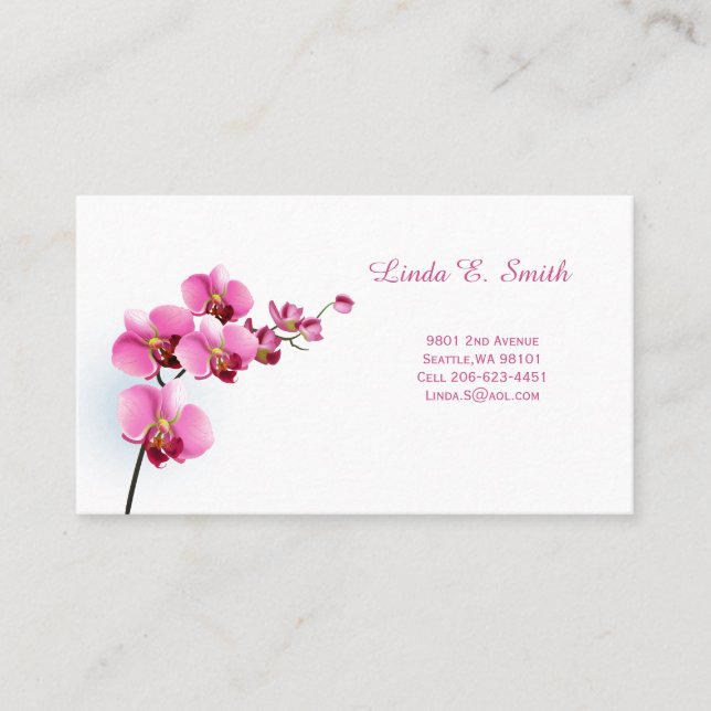 Classic Calling Card (Front)