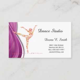 Classic Calling Card-Dance Sample Card