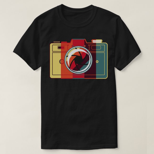 Classic Camera Collector 3 T-Shirt (Design Front)