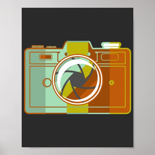 Classic Camera Collector Poster