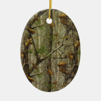 Classic Camouflage Ceramic Ornament