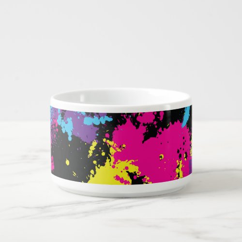 Classic Camouflage Seamless Vintage Pattern Bowl