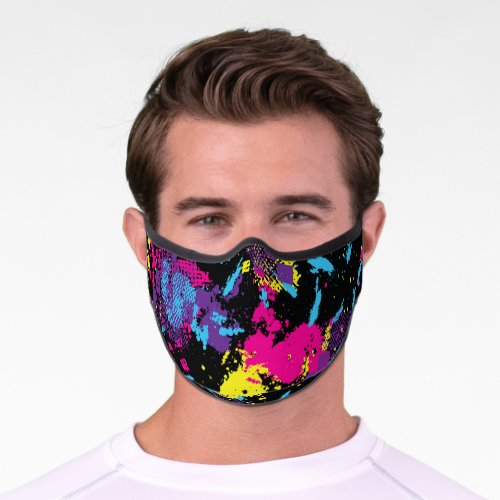 Classic Camouflage Seamless Vintage Pattern Premium Face Mask