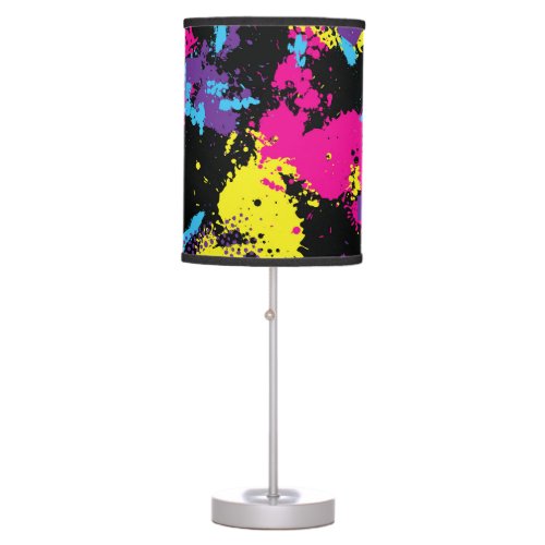 Classic Camouflage Seamless Vintage Pattern Table Lamp