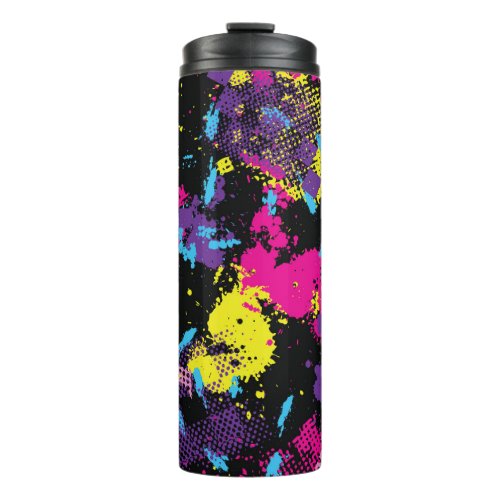 Classic Camouflage Seamless Vintage Pattern Thermal Tumbler