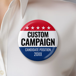 Classic Campaign Design Stars Custom Name Position Button