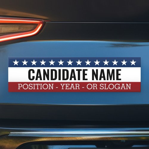 Classic Campaign Sticker for the Next Election