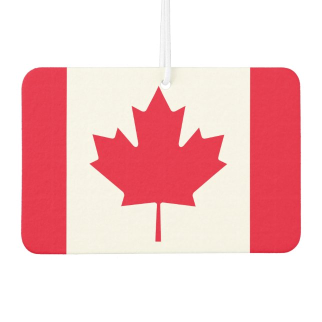 Classic Canada Flag Air Freshener (Front)