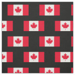 Classic Canada Flag Fabric