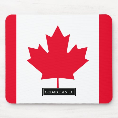 Classic Canada Flag Mouse Pad