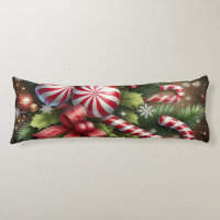 Classic Candy cane/peppermint Christmas greenery