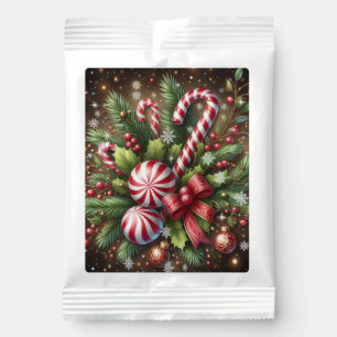 Classic Candy cane/peppermint Christmas greenery Hot Chocolate Drink Mix
