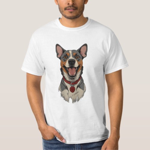 Classic Canine Pop Art Pup T_Shirt