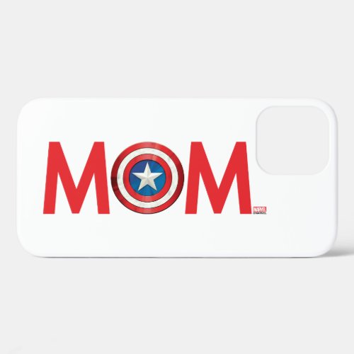 Classic Captain America Mom iPhone 12 Case