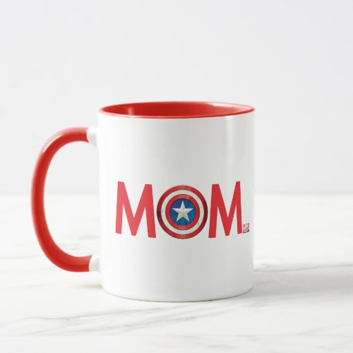 Classic Captain America Mom Mug