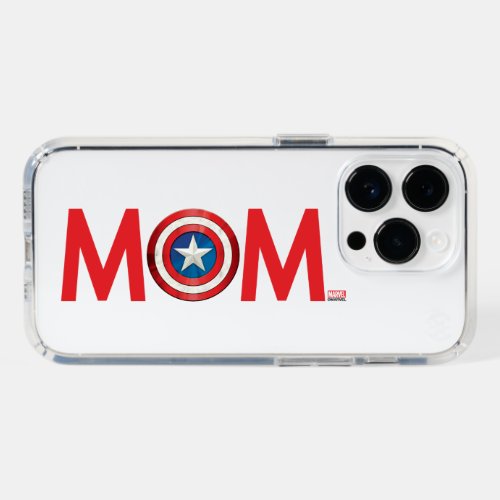 Classic Captain America Mom Speck iPhone 14 Pro Case