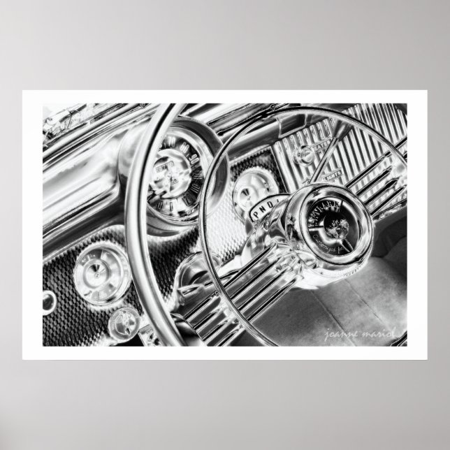 Classic Car 144 Poster Print (Front)