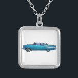 Classic car 1957 Chevy BelAire custom necklace<br><div class="desc">Classic car design</div>