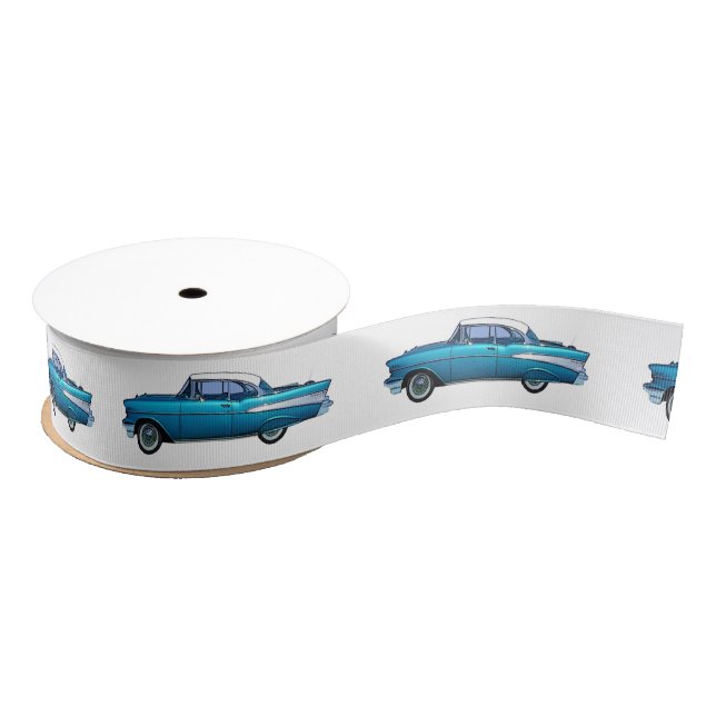 Classic car 1957 Chevy BelAire Grosgrain Ribbon (Spool)