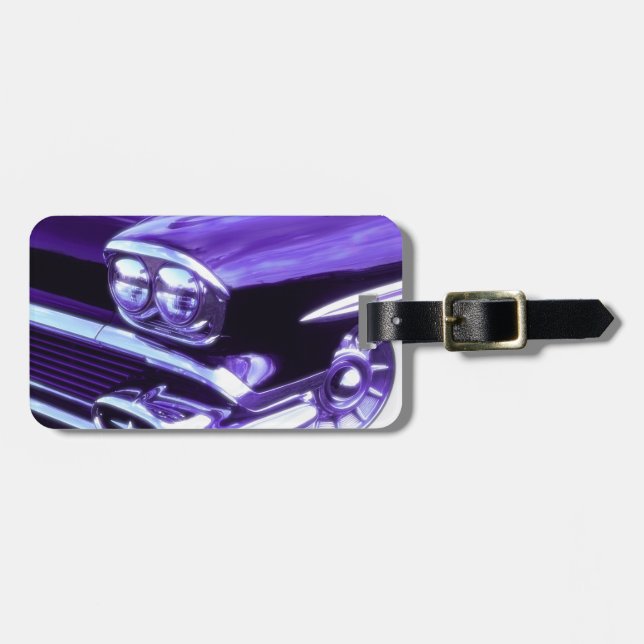 Classic car: 1958 Chevrolet Luggage Tag (Front Horizontal)