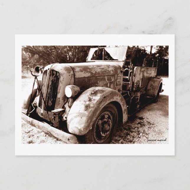 Classic Car 6 Postcard (Front)