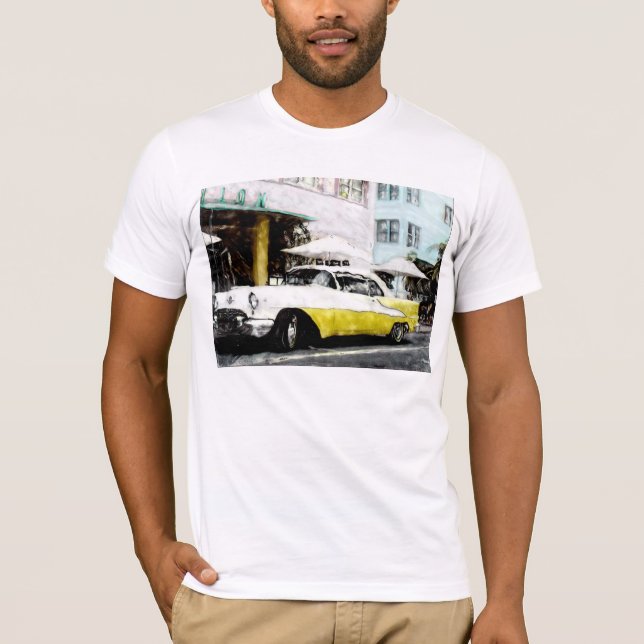 CLASSIC CAR  ALTERED PHOTO T-SHIRT (Front)