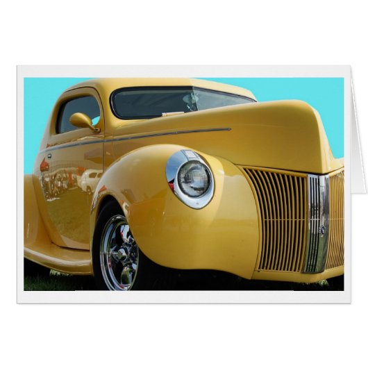Classic Car Art Cards (Front Horizontal)