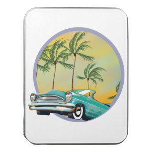 Classic Car at dusk Jigsaw Puzzle