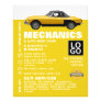 Classic Car, Auto Mechanic & Repairs Advertising Flyer